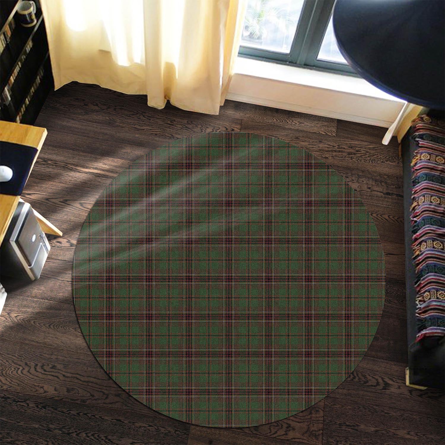 Murphy Tartan Round Rug Premium Round Rug - Tartan Vibes Clothing