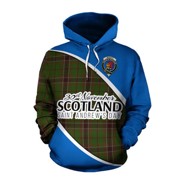 Murphy Family Crest Tartan Cotton Hoodie Celebrate Saint Andrew's Day in Style Pullover Hoodie XS - Tartan Vibes Clothing