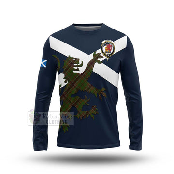 Murphy Tartan Lion Rampant Long Sleeve T-Shirt Proudly Display Your Heritage with Alba Gu Brath and Clan Name Unisex - Tartan Vibes Clothing
