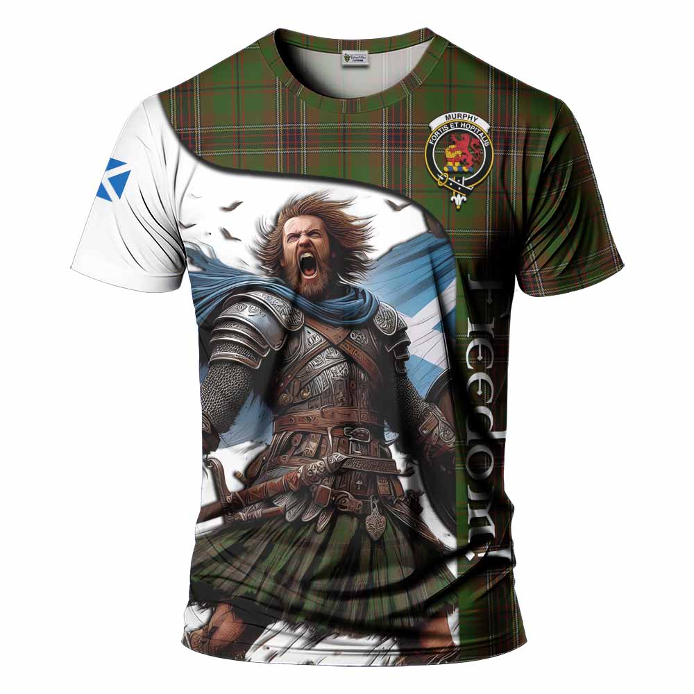 Murphy Crest Tartan T-Shirt Inspired by the Freedom of Scottish Warrior Kid's Shirt - Tartan Vibes Clothing