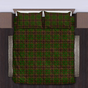 Murphy Tartan Quilt Bed Set King - Tartan Vibes Clothing