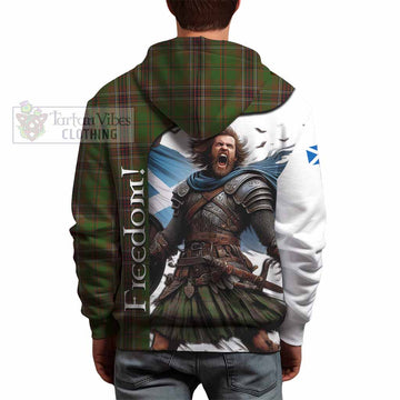 Tartan Vibes Clothing Murphy Crest Tartan Hoodie Inspired by the Freedom of Scottish Warrior