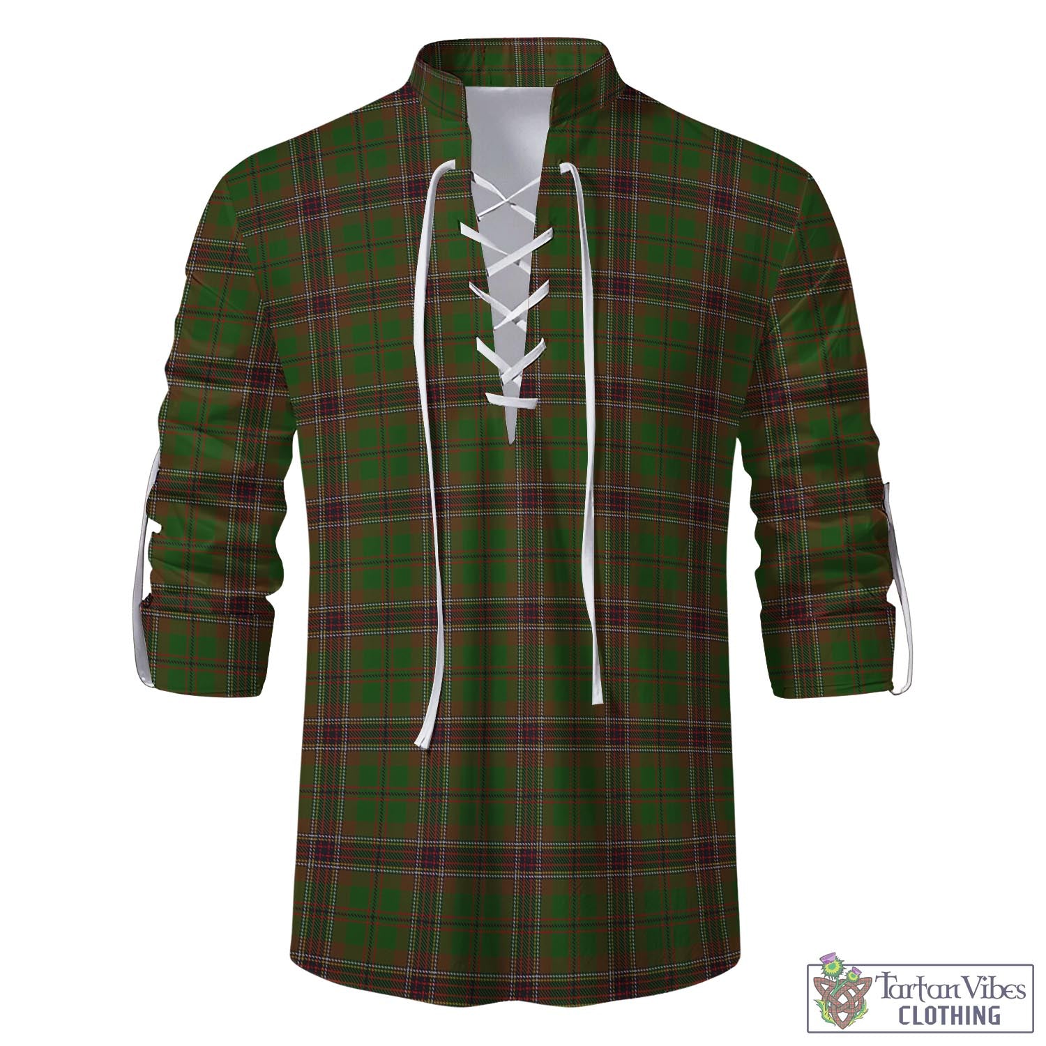 Murphy Tartan Men's Scottish Traditional Jacobite Ghillie Kilt Shirt - Tartan Vibes Clothing