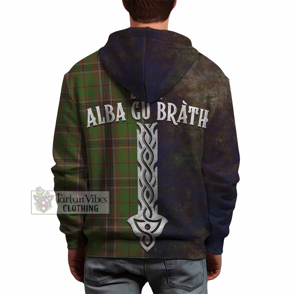Murphy Tartan Family Crest Hoodie Alba Gu Brath Be Brave Lion Ancient Style - Tartan Vibes Clothing