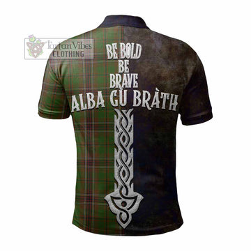 Murphy Tartan Family Crest Polo Shirt Alba Gu Brath Be Brave Lion Ancient Style - Tartan Vibes Clothing