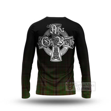 Murphy Tartan Long Sleeve T-Shirt Featuring Alba Gu Brath Family Crest Celtic Inspired