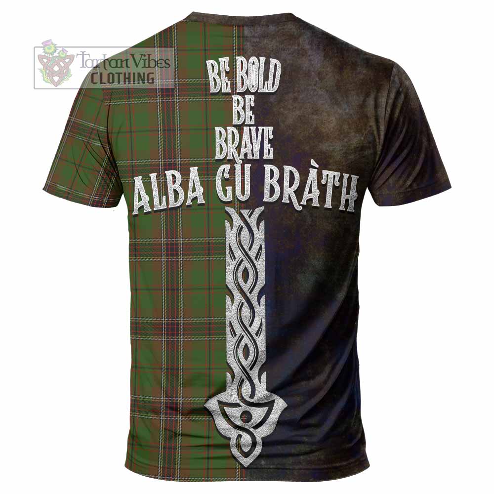 Murphy Tartan Family Crest T-Shirt Alba Gu Brath Be Brave Lion Ancient Style - Tartan Vibes Clothing