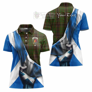 Murphy Tartan Women's Polo Shirt with Family Crest Scotland Patriotic Style - Tartan Vibes Clothing