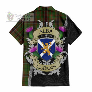 Murphy Tartan Family Crest Hawaiian Shirt Lion Rampant Royal Thistle Shield Celtic Inspired - Tartan Vibes Clothing
