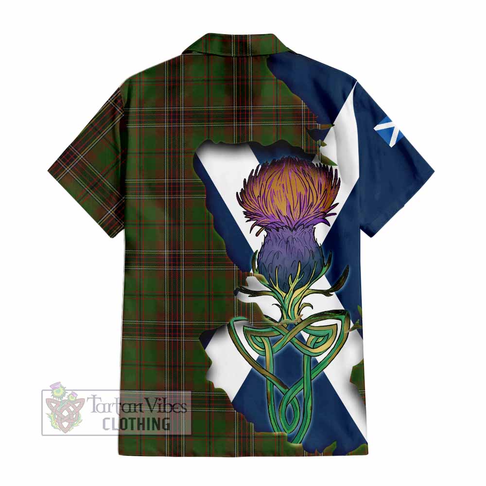 Murphy Tartan Family Crest Hawaiian Shirt Scottish Thistle Celtic Inspired - Tartan Vibes Clothing