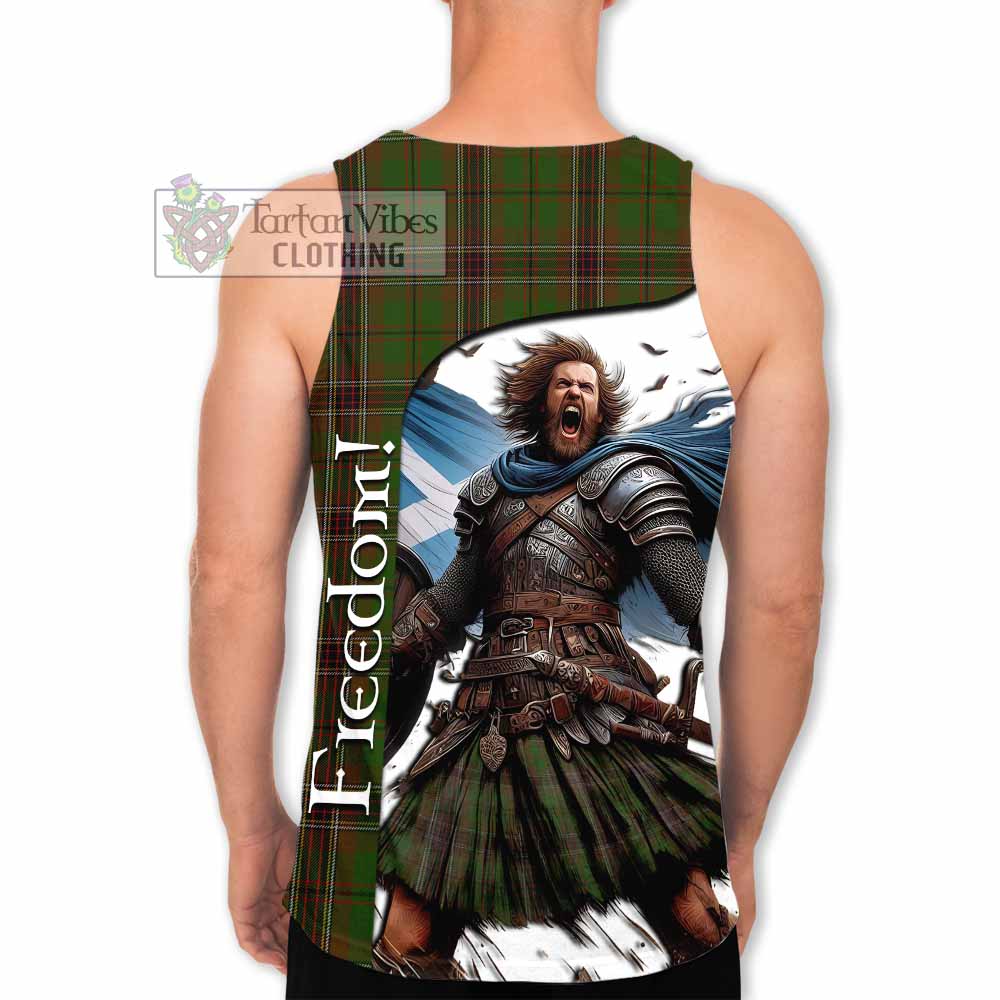 Murphy Crest Tartan Men's Tank Top Inspired by the Freedom of Scottish Warrior - Tartan Vibes Clothing