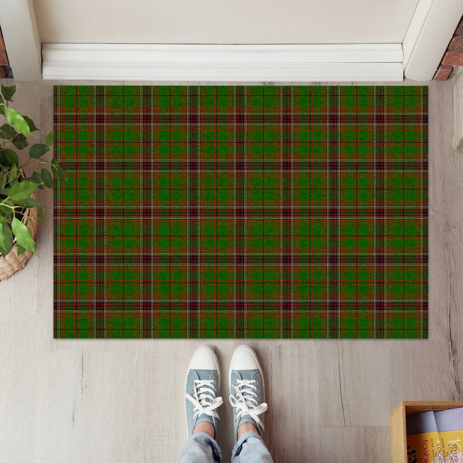 Murphy Tartan Rubber Doormat - Tartan Vibes Clothing
