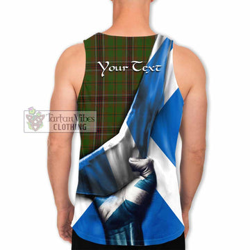 Murphy Tartan Men's Tank Top with Family Crest Scotland Patriotic Style - Tartan Vibes Clothing