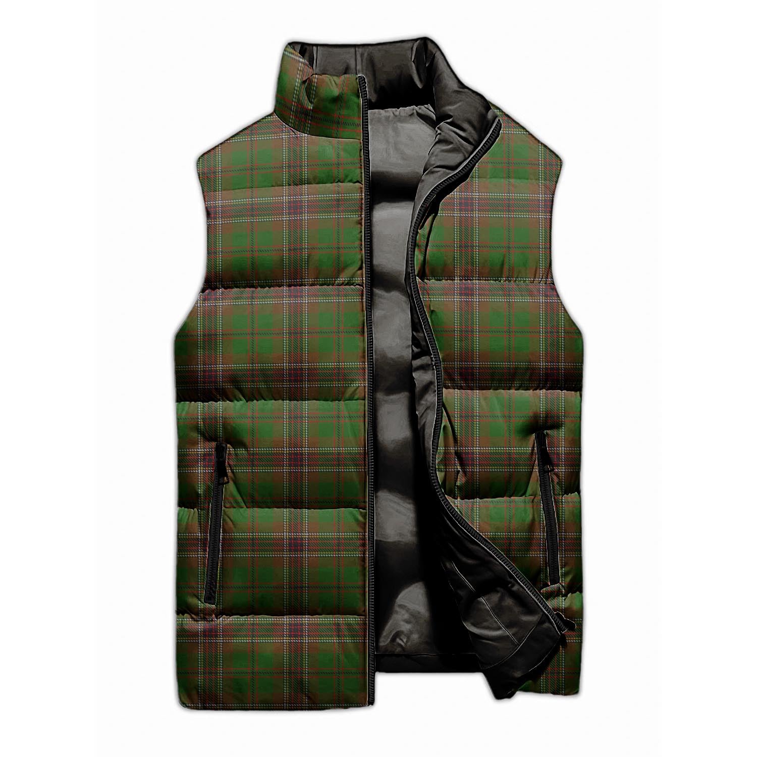Murphy Tartan Sleeveless Puffer Jacket Unisex M - Tartan Vibes Clothing