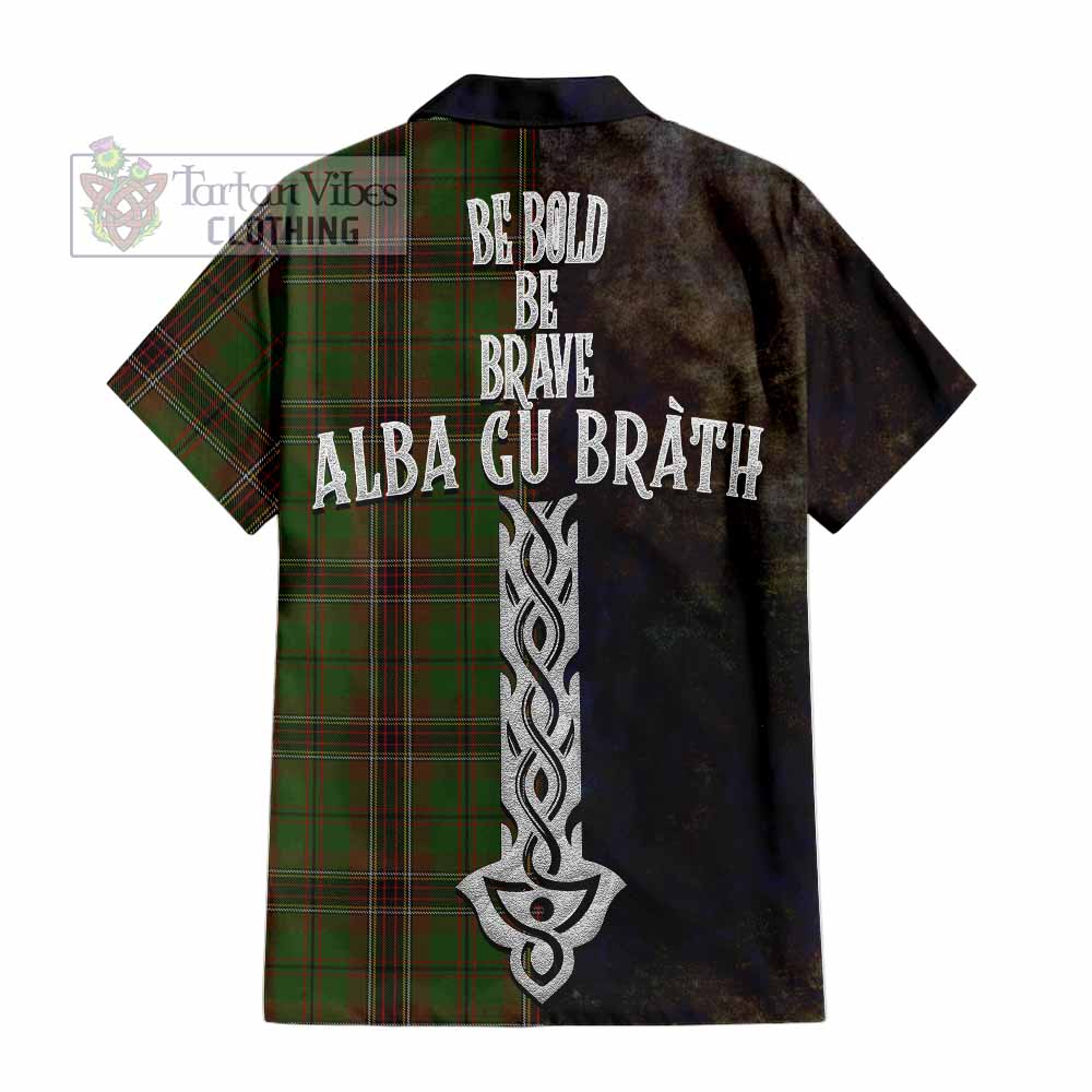 Murphy Tartan Family Crest Hawaiian Shirt Alba Gu Brath Be Brave Lion Ancient Style - Tartan Vibes Clothing