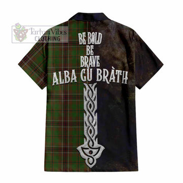 Murphy Tartan Family Crest Hawaiian Shirt Alba Gu Brath Be Brave Lion Ancient Style - Tartan Vibes Clothing