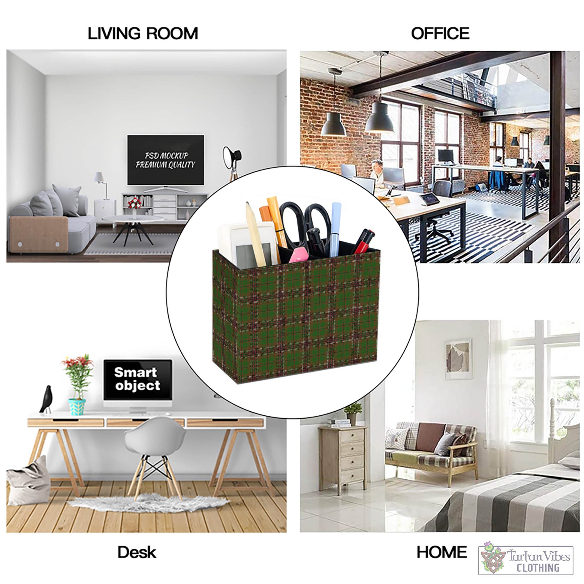 Murphy Tartan Pen Holder - Tartan Vibes Clothing