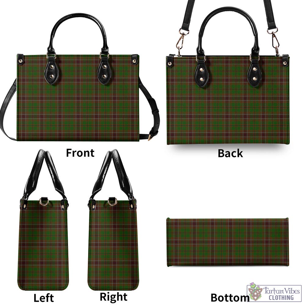 Murphy Tartan Luxury Leather Handbags - Tartan Vibes Clothing