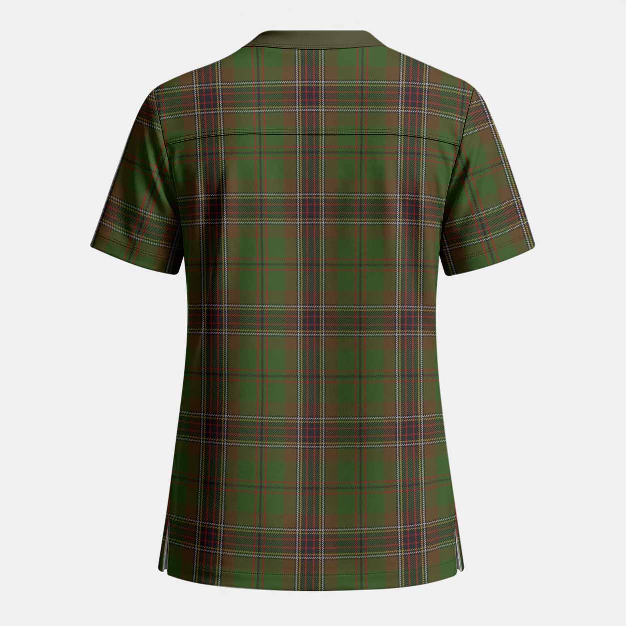 Murphy Crest Tartan Scrub Top - Tartan Vibes Clothing
