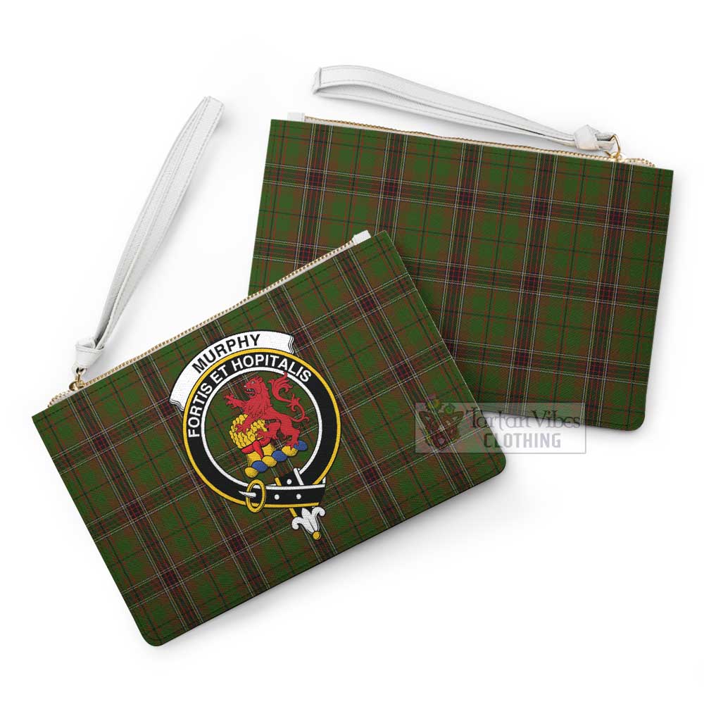 Tartan Vibes Clothing Murphy Family Crest Tartan Clutch Bag