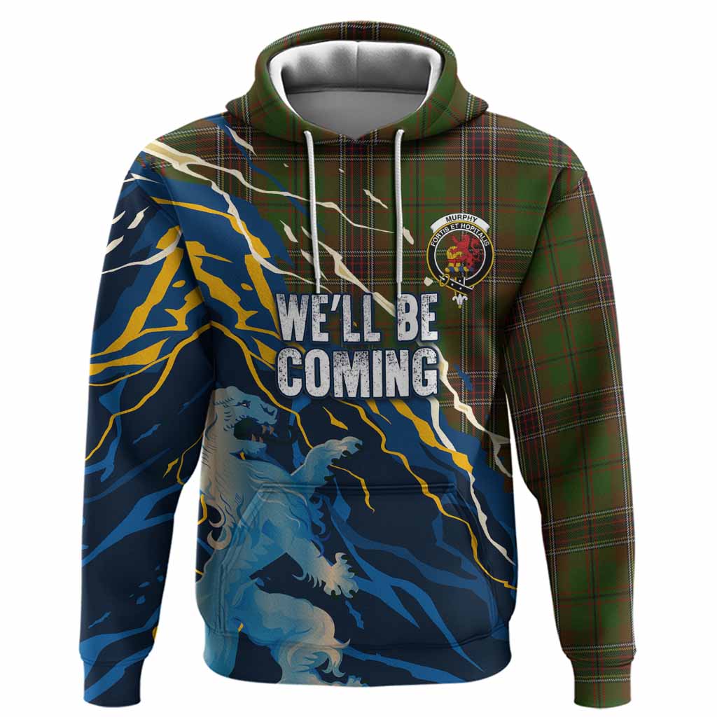 Murphy Scotland Tartan Hoodie WC2026 Football - We'll Be Coming