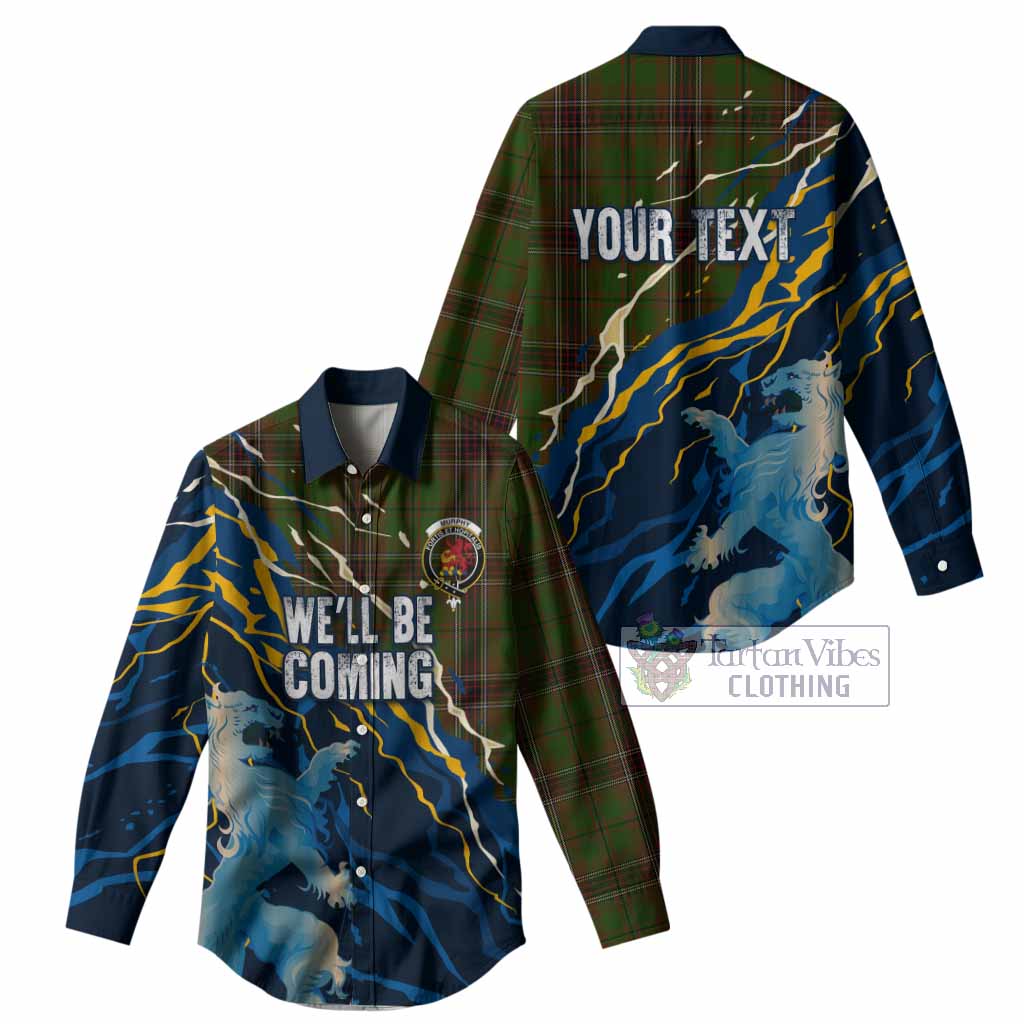 Murphy Scotland Tartan Women Casual Shirt WC2026 Football - We'll Be Coming
