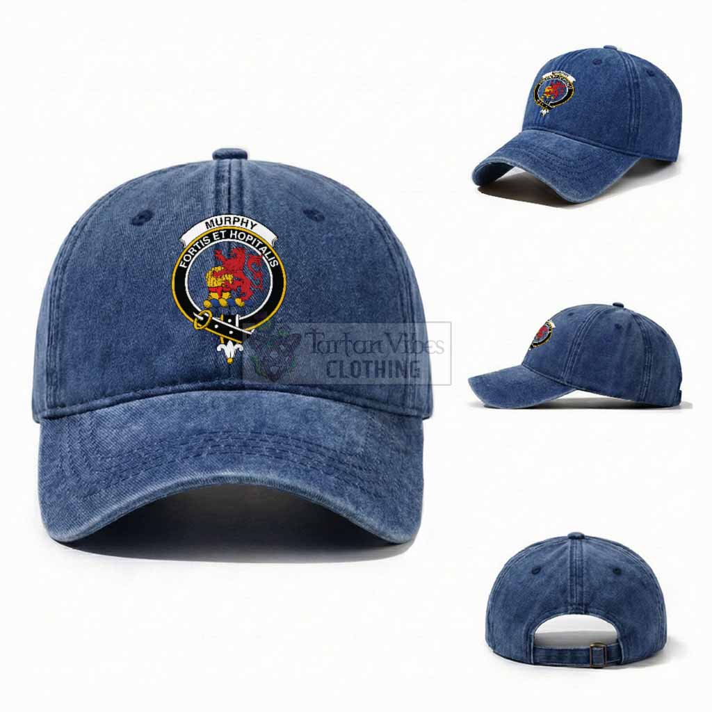 Murphy Scottish Clan Crest Washed Baseball Cap