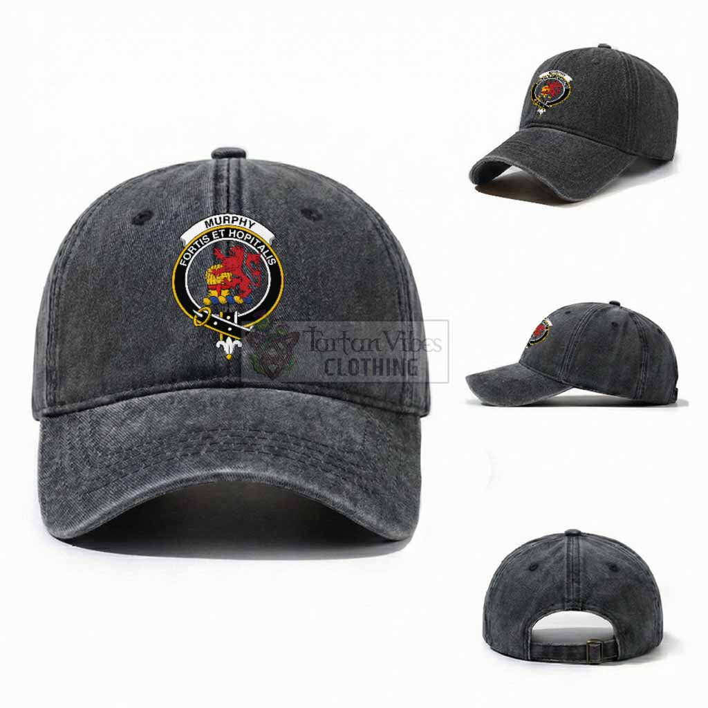 Murphy Scottish Clan Crest Washed Baseball Cap