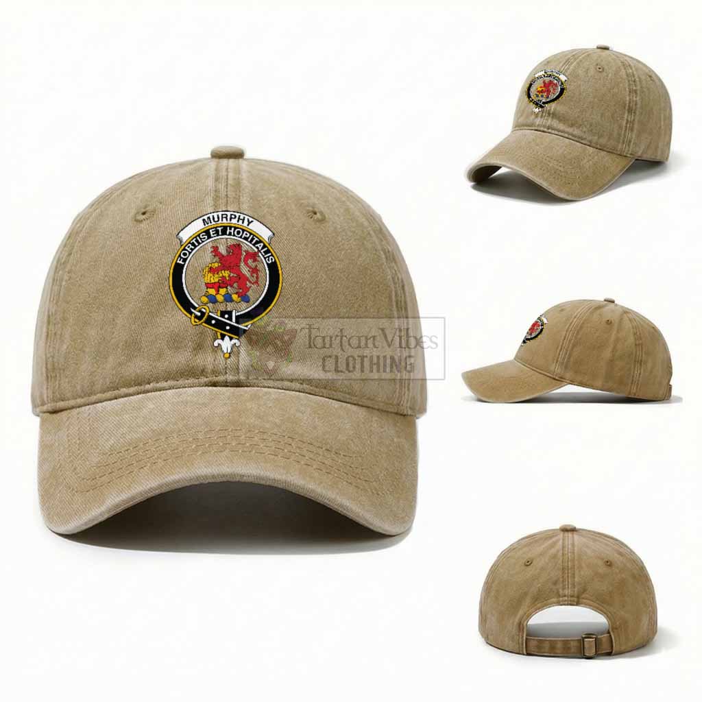 Murphy Scottish Clan Crest Washed Baseball Cap