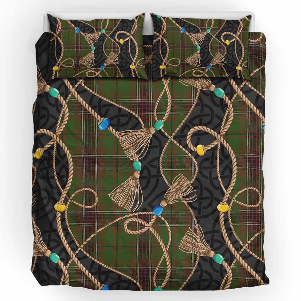 Murphy Scottish Tartan Twisted Ropes Stylized Bedding Set UK Bedding Set UK King 91*87 inch - Tartan Vibes Clothing