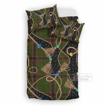 Murphy Scottish Tartan Twisted Ropes Stylized Bedding Set UK Bedding Set UK Double 79*79 inch - Tartan Vibes Clothing