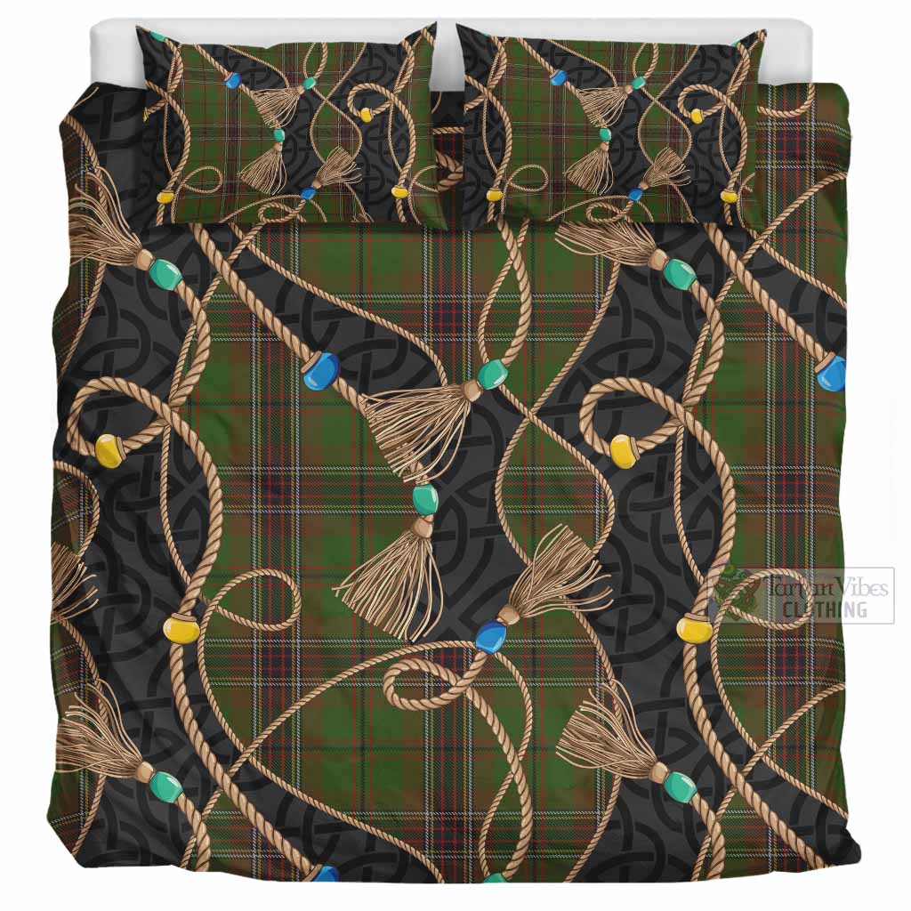Murphy Scottish Tartan Twisted Ropes Stylized Bedding Set UK Bedding Set UK Super King 104*94 inch - Tartan Vibes Clothing
