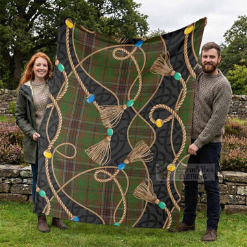 Murphy Scottish Tartan Twisted Ropes Stylized Blanket - Tartan Vibes Clothing