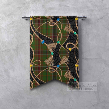 Murphy Scottish Tartan Twisted Ropes Stylized Gonfalon Fishtail - Tartan Vibes Clothing