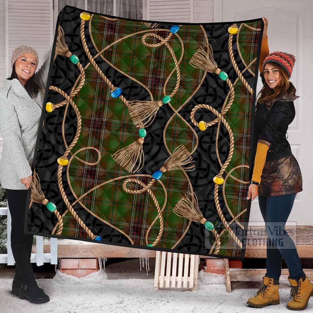 Murphy Scottish Tartan Twisted Ropes Stylized Premium Quilt - Tartan Vibes Clothing