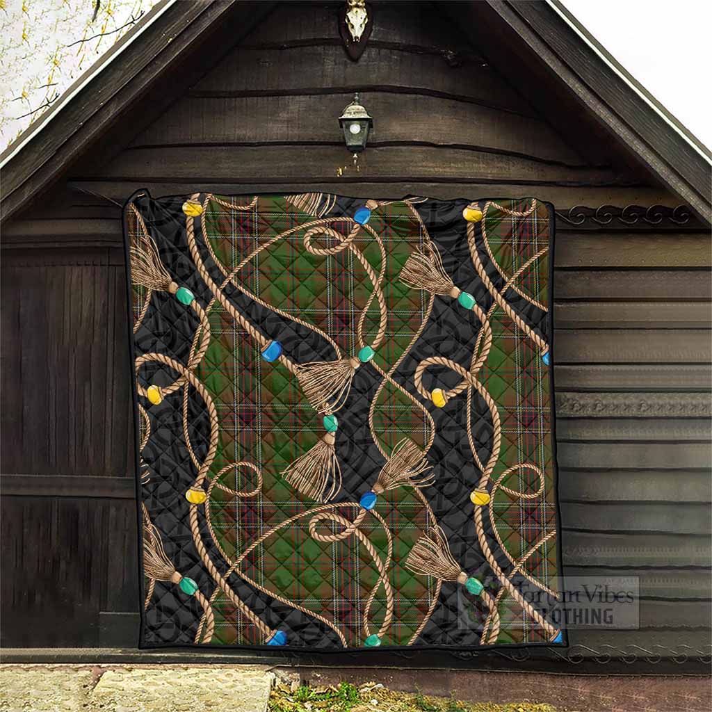 Murphy Scottish Tartan Twisted Ropes Stylized Premium Quilt - Tartan Vibes Clothing