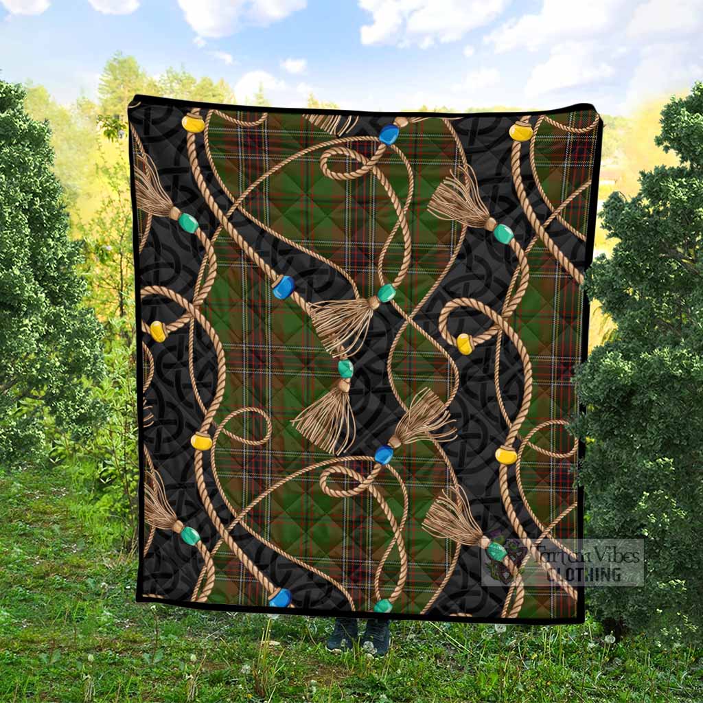 Murphy Scottish Tartan Twisted Ropes Stylized Premium Quilt - Tartan Vibes Clothing