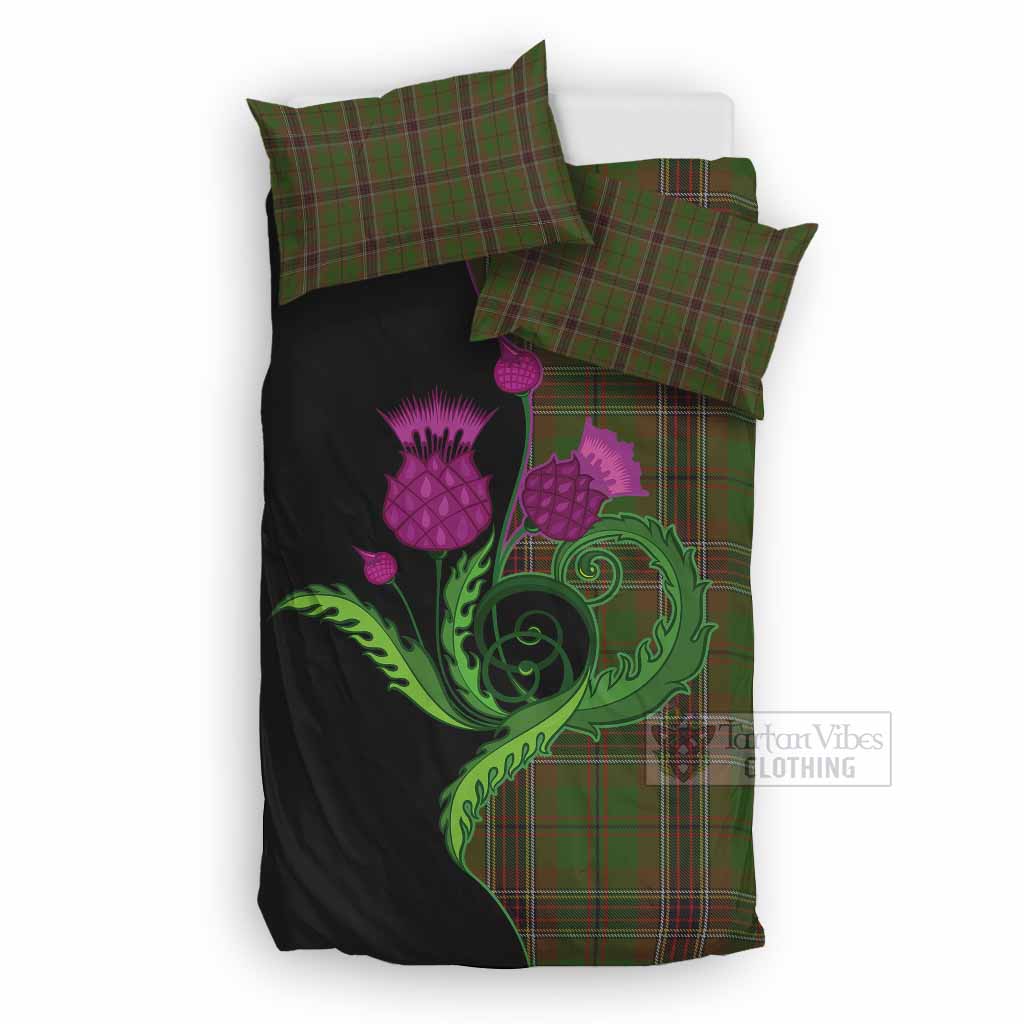 Murphy Tartan Bedding Set Traditional Scottish Thistle UK Bedding Set UK Double 79*79 inch - Tartan Vibes Clothing