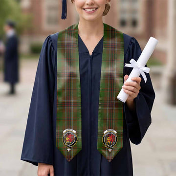 Murphy Tartan Crest Graduation Stole - Tartan Vibes Clothing