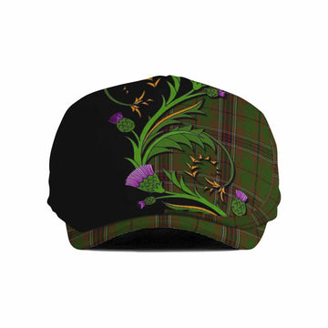Murphy Tartan Flat Cap, Jeff Cap Scottish Thistle Pride Heritage Art