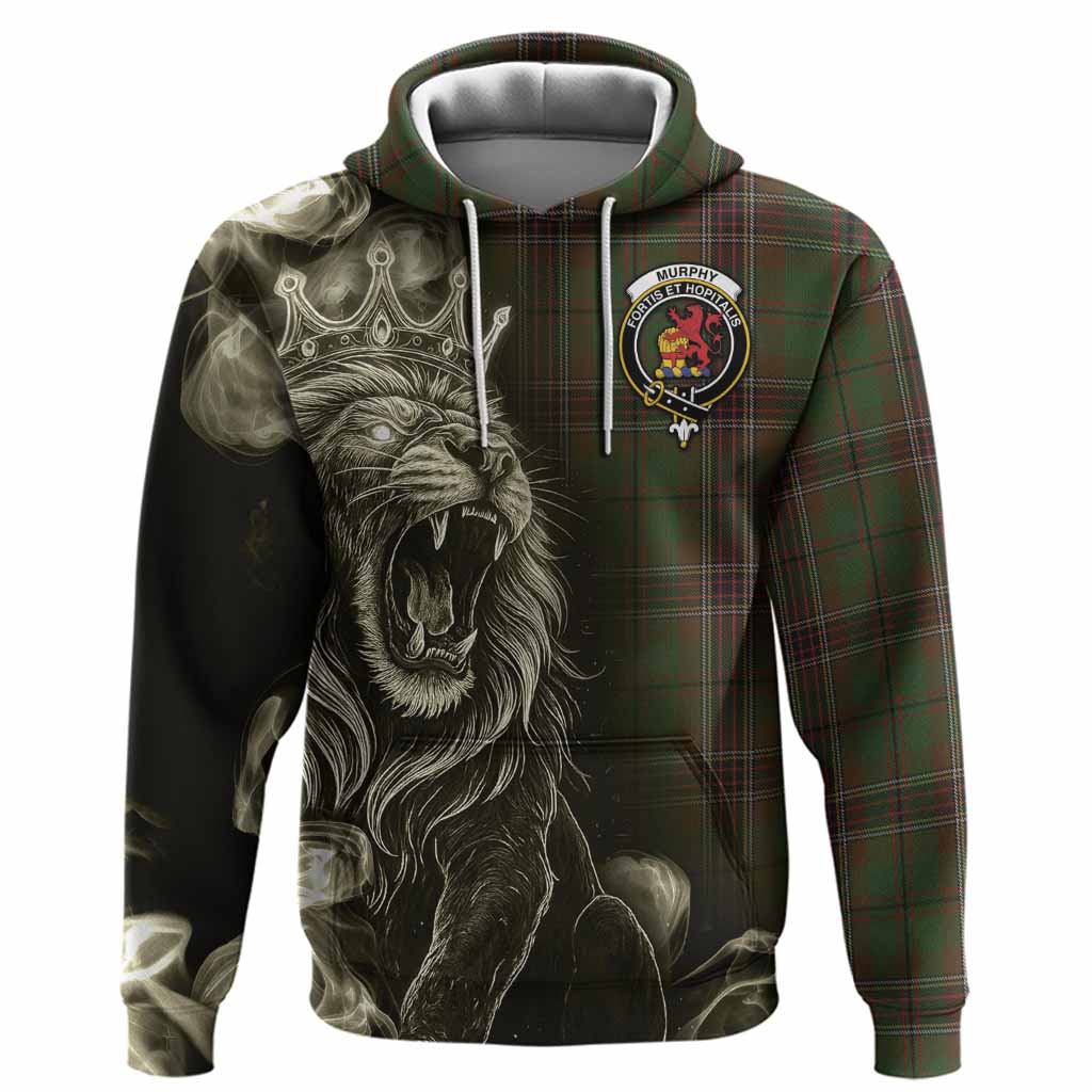 Murphy Tartan Hoodie Roaring Lion Heritage