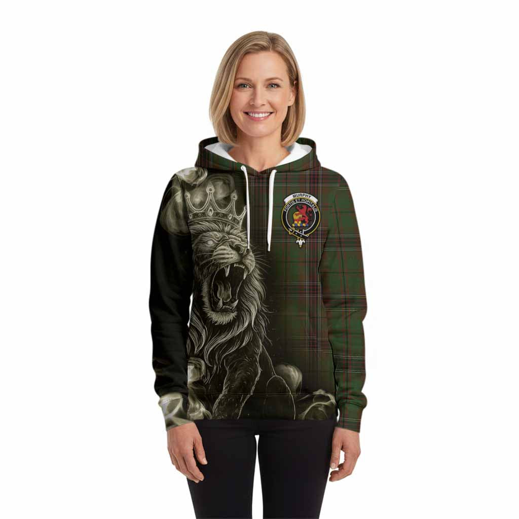 Murphy Tartan Hoodie Roaring Lion Heritage
