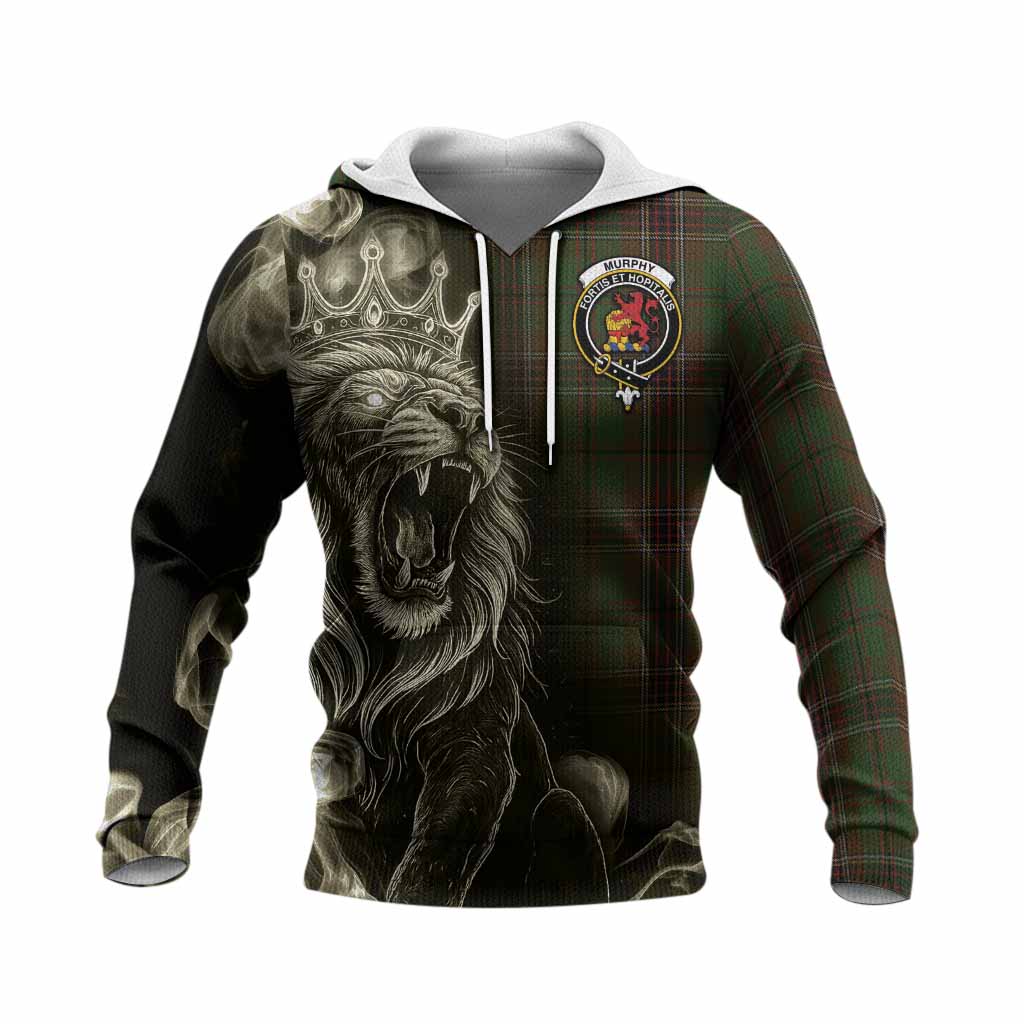 Murphy Tartan Knitted Hoodie Roaring Lion Heritage