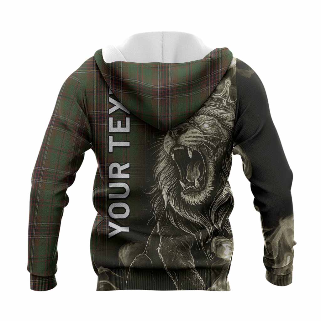 Murphy Tartan Knitted Hoodie Roaring Lion Heritage