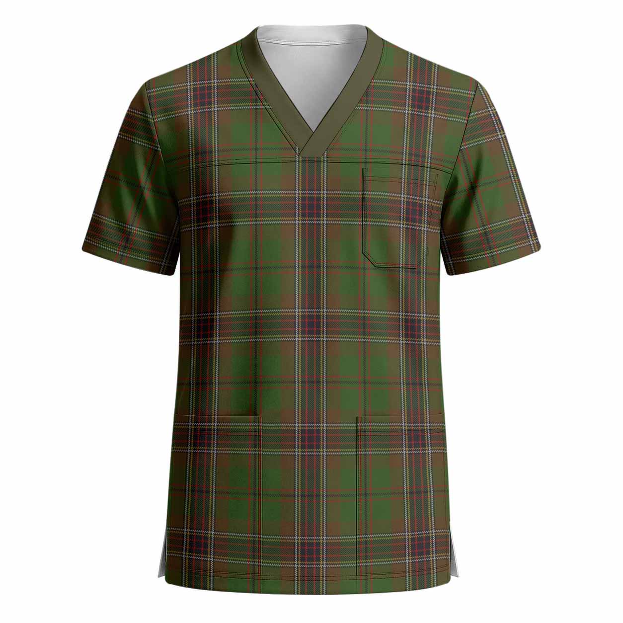 Murphy Tartan Scrub Top - Tartan Vibes Clothing
