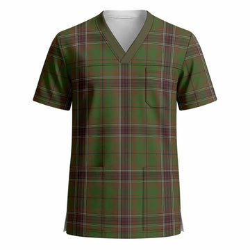 Murphy Tartan Scrub Top - Tartan Vibes Clothing