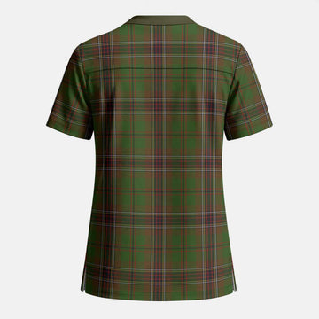 Murphy Tartan Scrub Top - Tartan Vibes Clothing