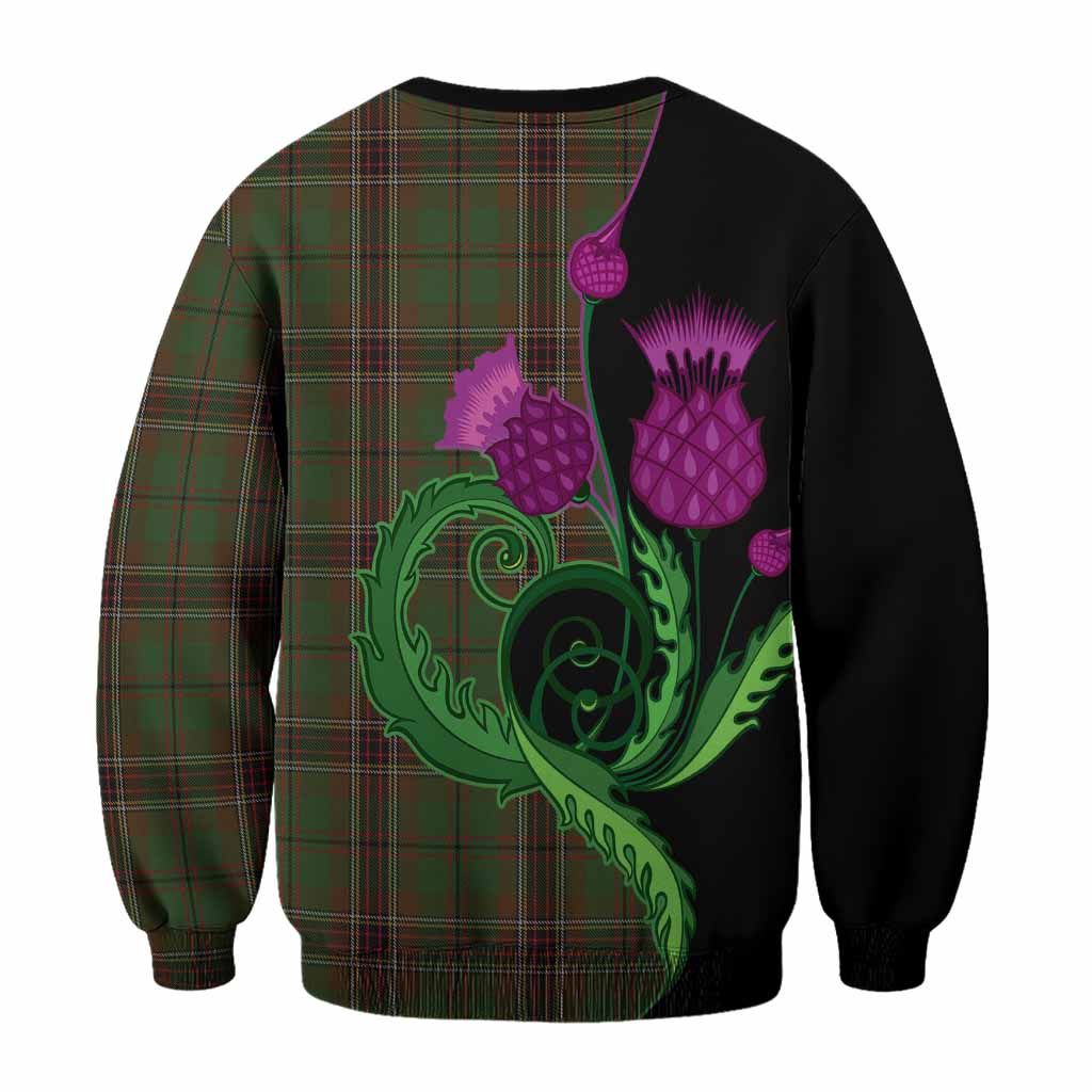 Murphy Tartan Sweatshirt Traditional Scottish Thistle