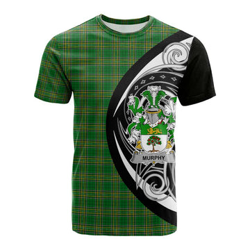 Murphy (Wexford) Irish Clan Cotton T-shirt Celtic Circle Style