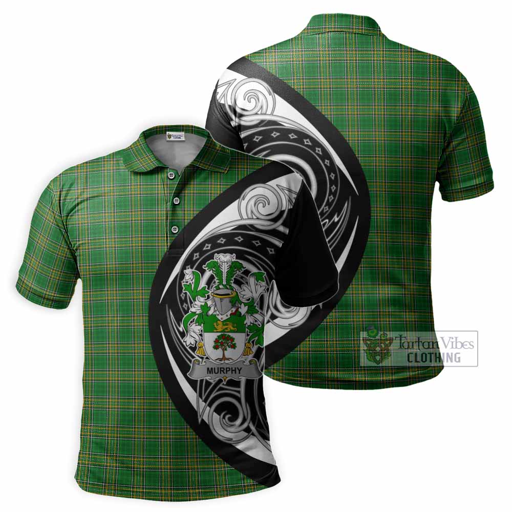 Tartan Vibes Clothing Murphy (Wexford) Irish Clan Polo Shirt Celtic Circle Style